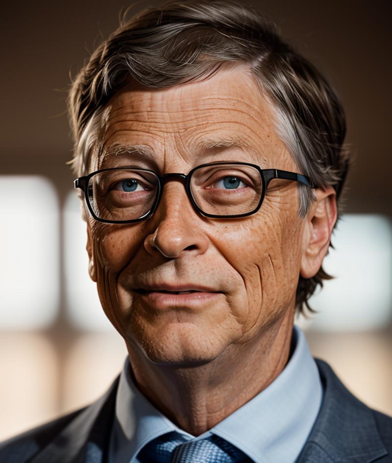 Bill Gates - Businessman, investor, philanthropist (2023) image by zerokool