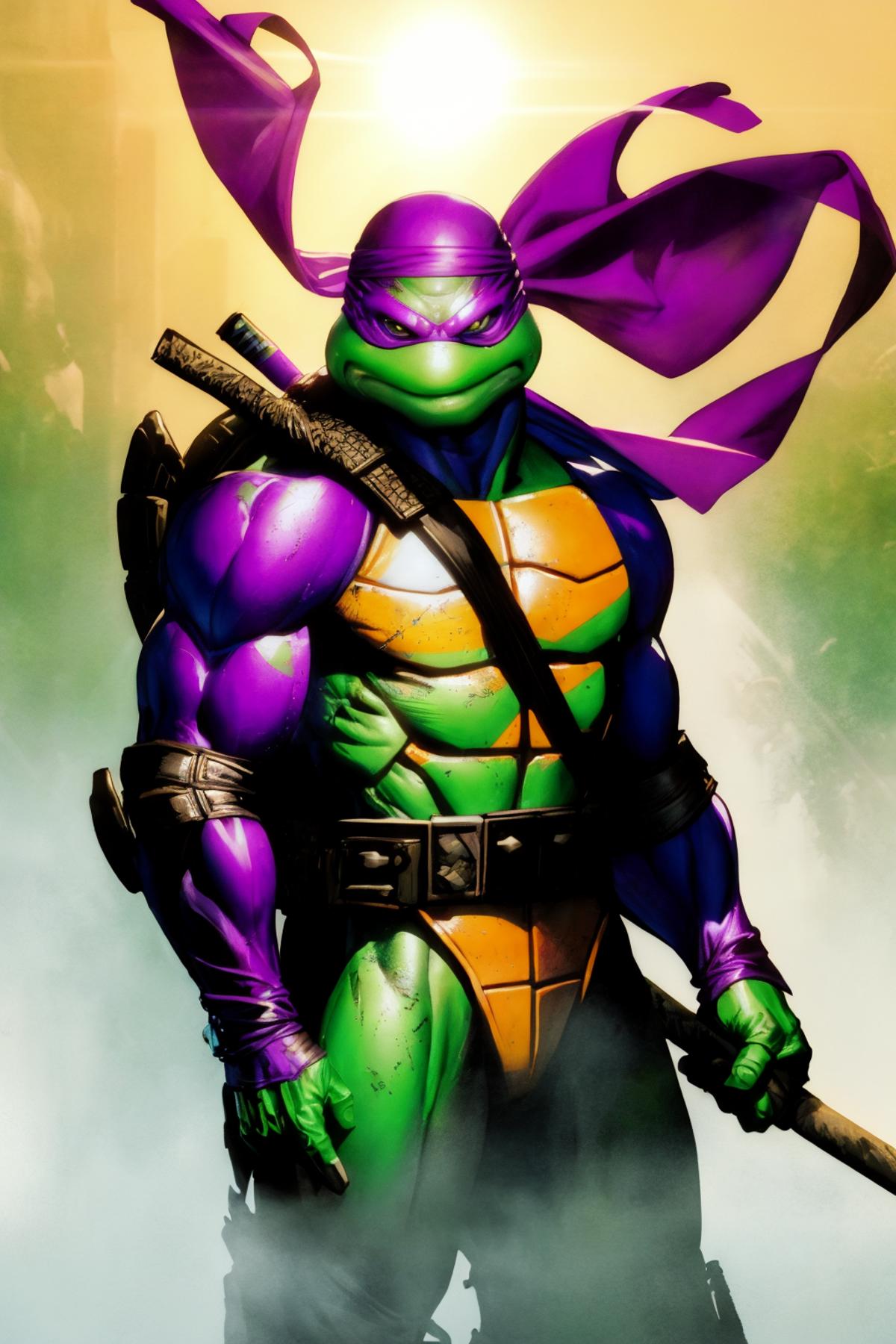 90s TMNT Donatello - Realistic image by 32Bitshifter