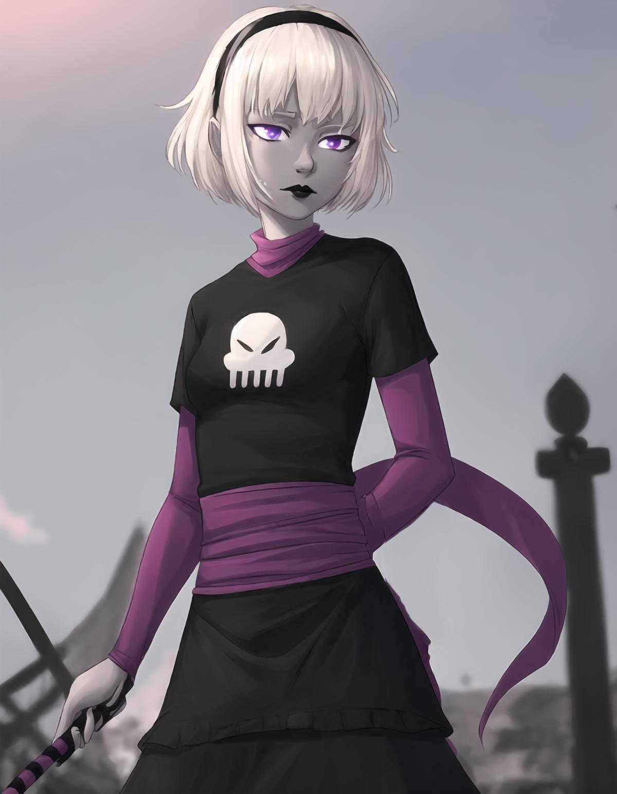 Rose Lalonde - Homestuck / Flexible/ Different canon outfits image by gordon9