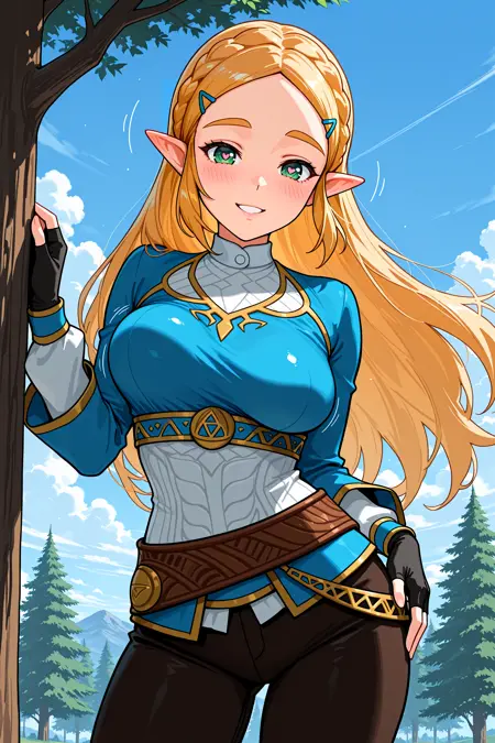 Princess Zelda (Breath of the wild)