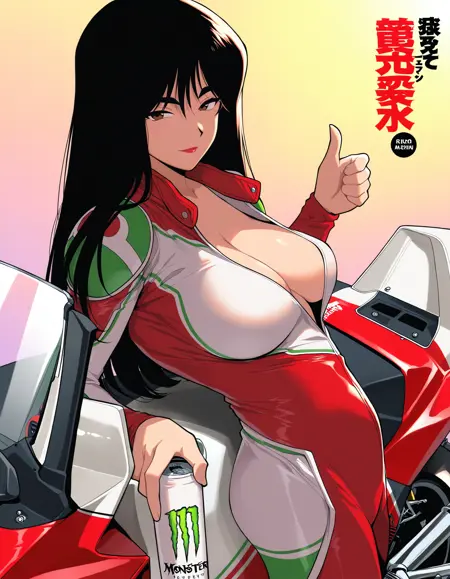 Terayama Reiko (Anime: Golden Boy) NoobAI-XL (V-pred / Epsilon Illustrious)