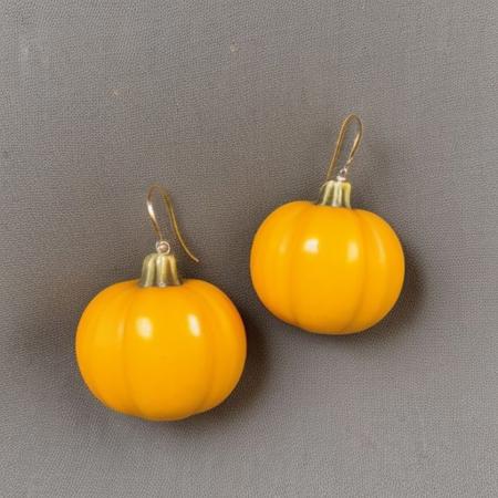 Pumpkin-shaped jewelry