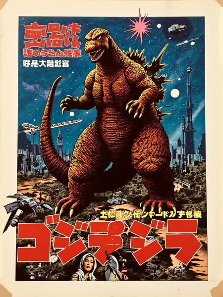 Godzilla Movie Poster [FLUX]