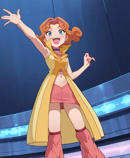 Marian (モモアン)  Pokemon DP Anime