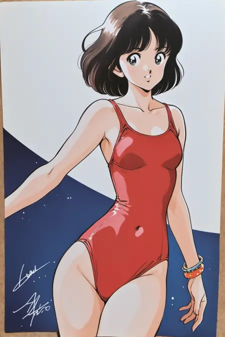 [XL] Mitsuru Adachi/安达充/あだち充  《TOUCH》(《棒球英豪》)/《H2》 - Artist Style