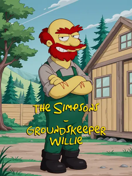 Groundskeeper Willie - The Simpsons - Character