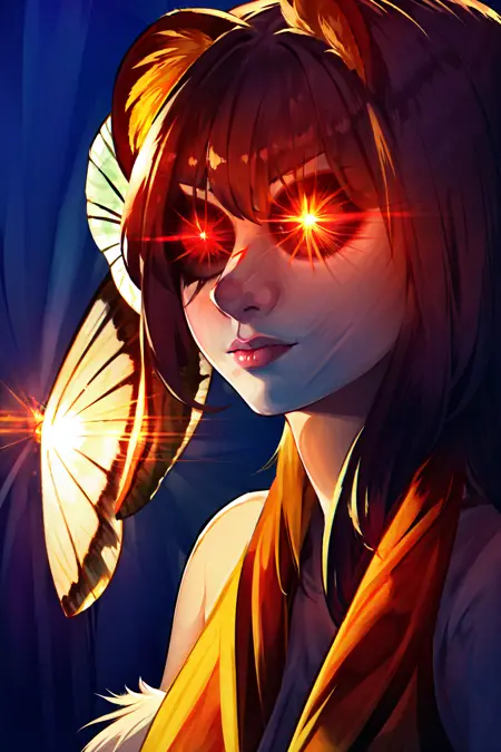 Glowing Red Eyes Meme | 1 MB Concept LoRA