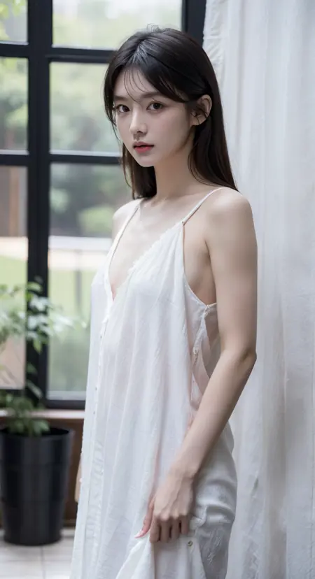 White nightgown