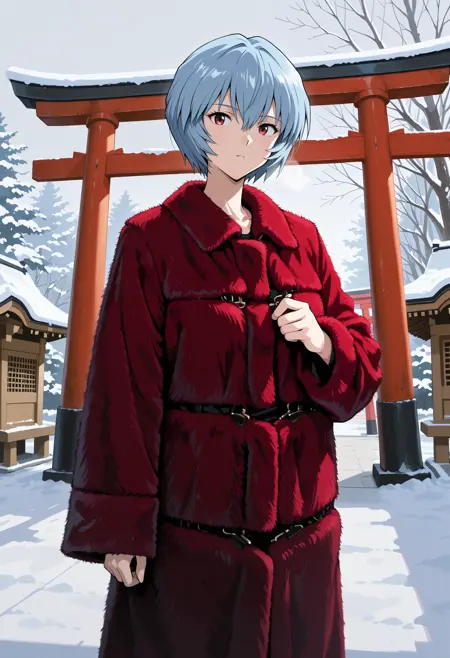 Avant-Garde Fur Coat