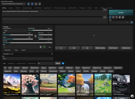 Move LoRAs (Extra Networks) below everything.