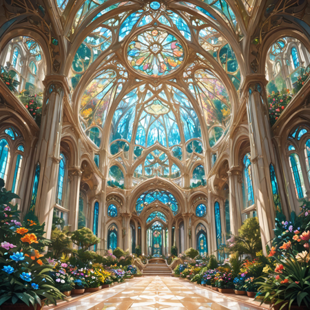 Fantasy indoor garden v1.0