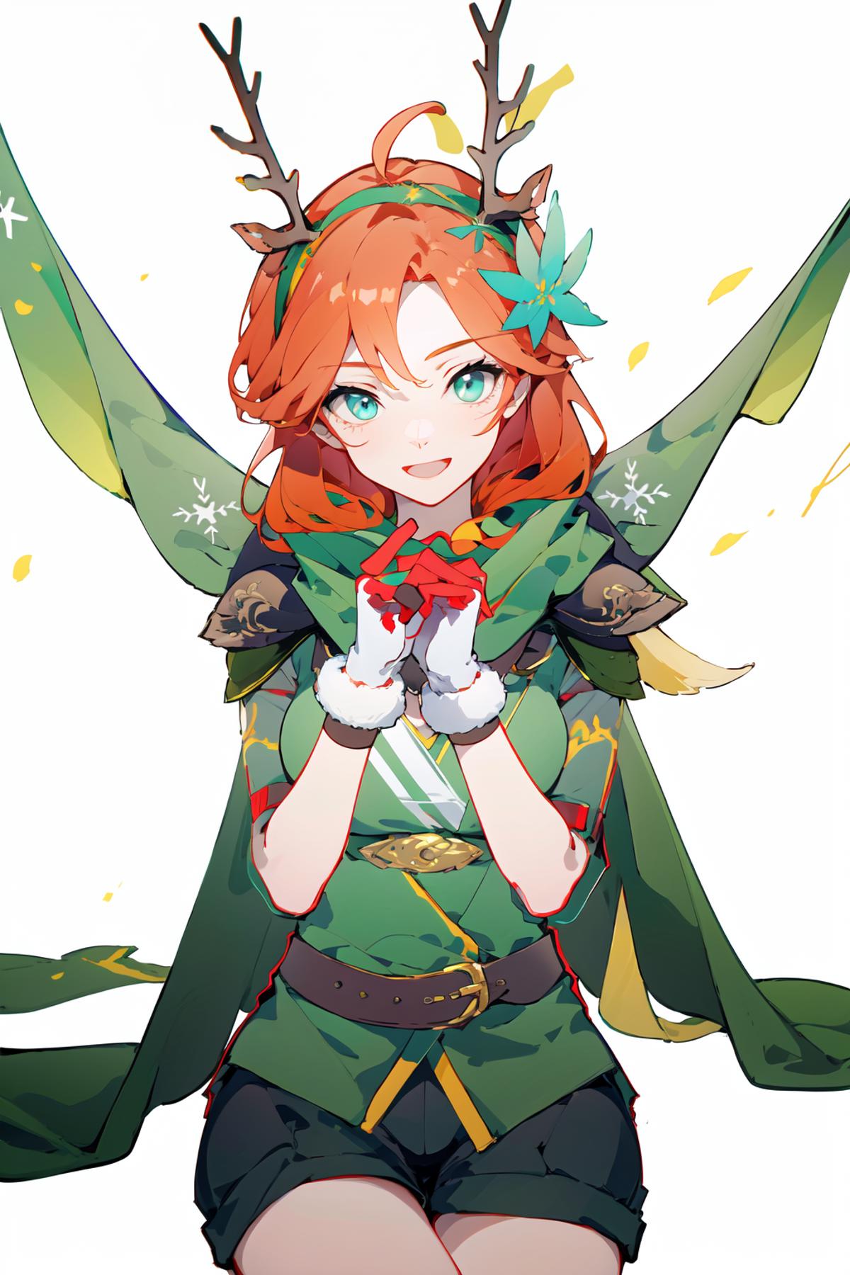 二次元风行者（DOTA2）/清风环佩/Windranger anime style Lora image by chosen