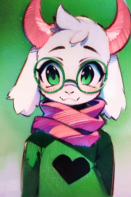 Ralsei (White fur) (Deltarune) v1.0
