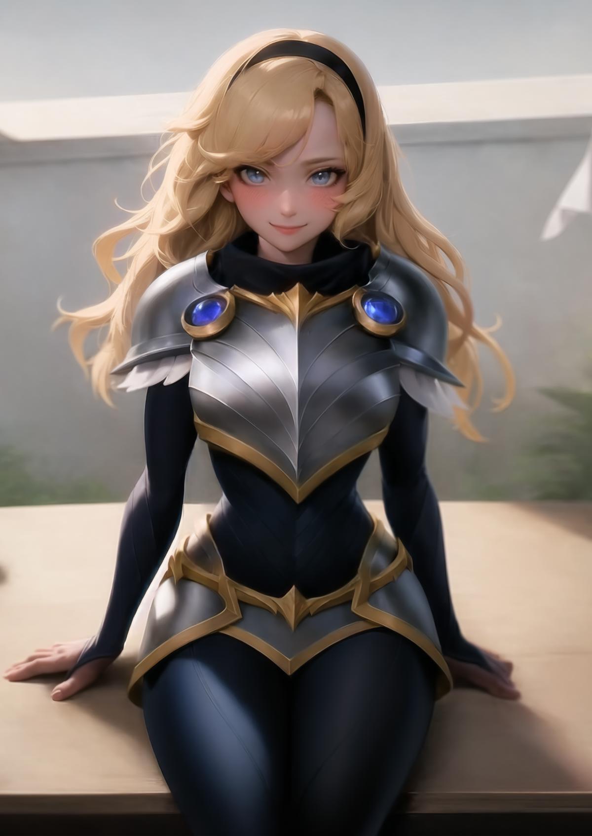 Luxanna Crownguard From League Of Legends - Lux_v1 | Stable Diffusion ...