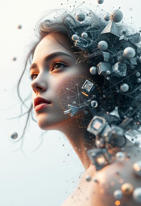 generate a realistic image with endless complexity