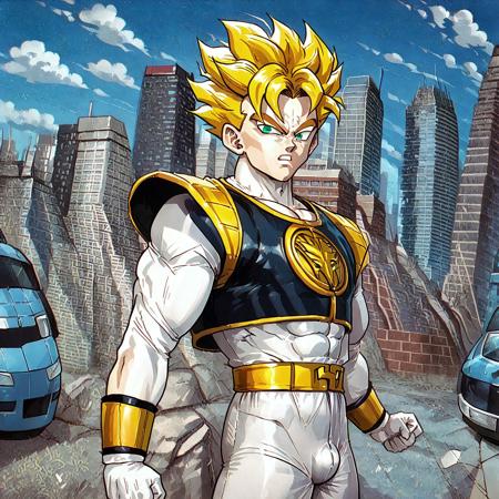 White power ranger (Mighty Morphin) V1