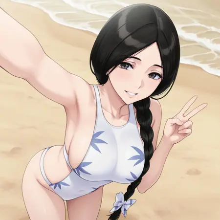 Unohana Retsu (bleach episode 228) swimsuit