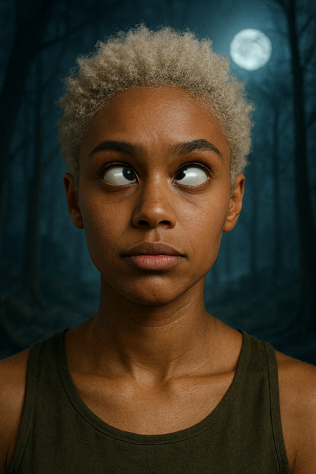 Crossed and Rolled Eyes 1.5