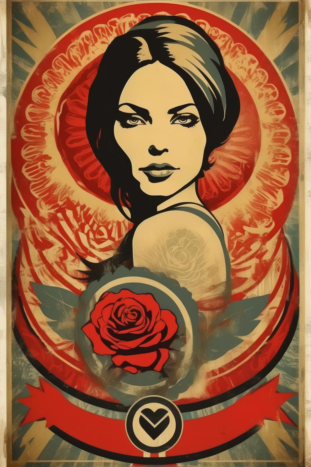 Shepard Fairey Style image by Kappa_Neuro