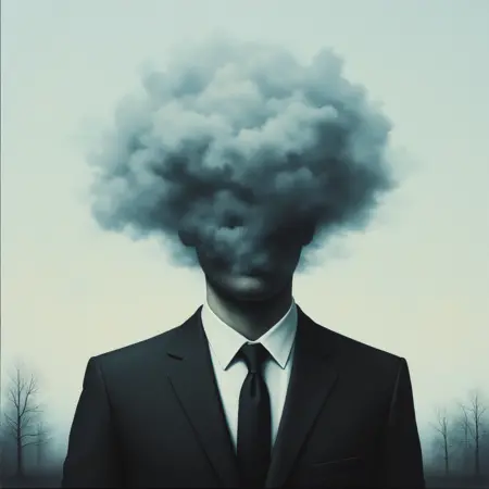 Dreamlike surrealist painting