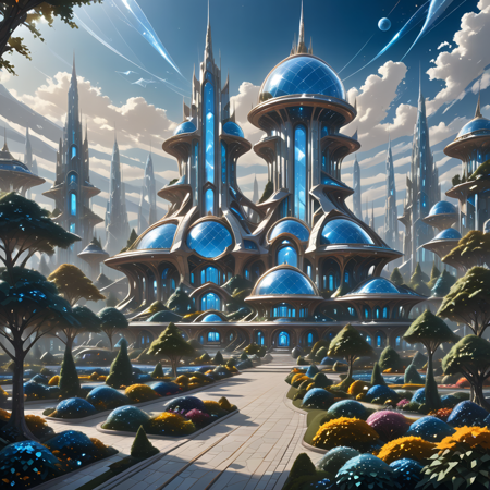 Futuristic palace (XL/Illustrious) SDXL