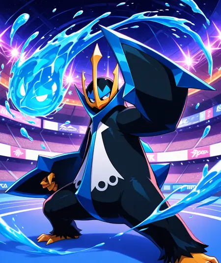 Empoleon - (Pokemon + Personification) [Bounties]