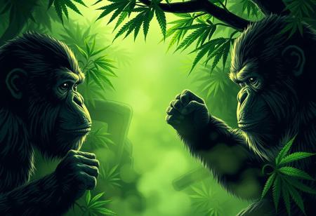 planet of the apes but they all grow cannabis instead of fighting