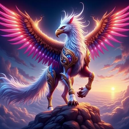 Magic creatures: Hippogriffs & Griffs! Flux v1.0