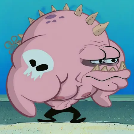 Spongebob - Hate Fish (Pony XL)