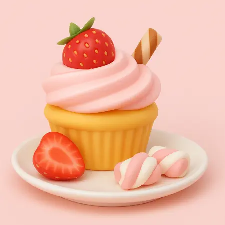 3DiconOfBreakfastFood