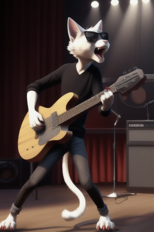 Angus Scattergood (Rock Dog), Furry Character LoRA image by PlagSoft