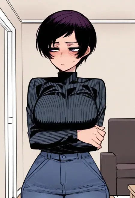 [Pony/Illu] Exchange Student's Mother (ratatatat75/Mr.Skull)