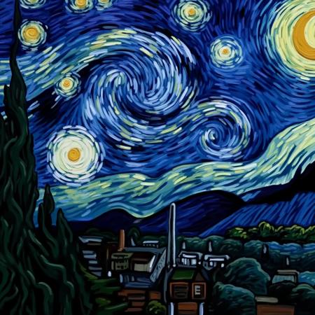 Vincent van Gogh's artistic style v1.0