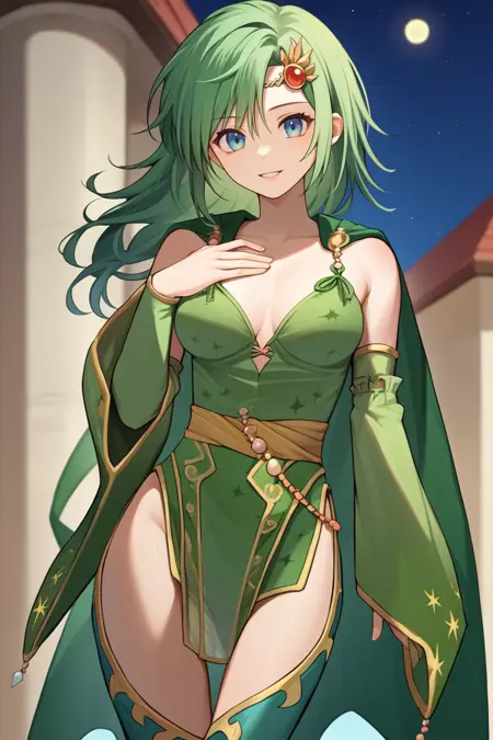 Rydia/リディア (Final Fantasy IV) SDXL LoRA [Pony Diffusion]