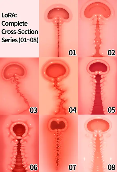 Cross-Section 01~08 (断面図コンプリートシリーズ)