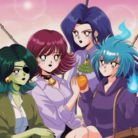 Faux 1990s Anime-Illustrious