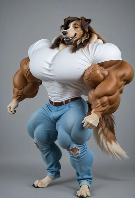 Buff Rough Collie-V1