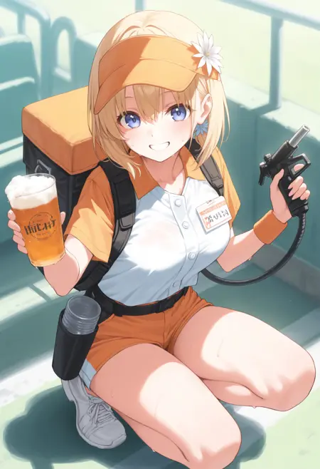 uriko / ビール売り子 / ビールサーバー