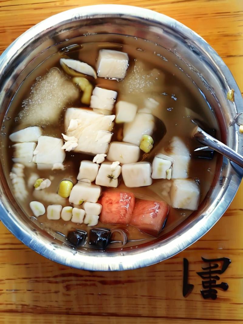 Four Fruit Soup/Siguotang(separated version)/闽南冰点四果汤（单独版本） image by Abe_Shinsou