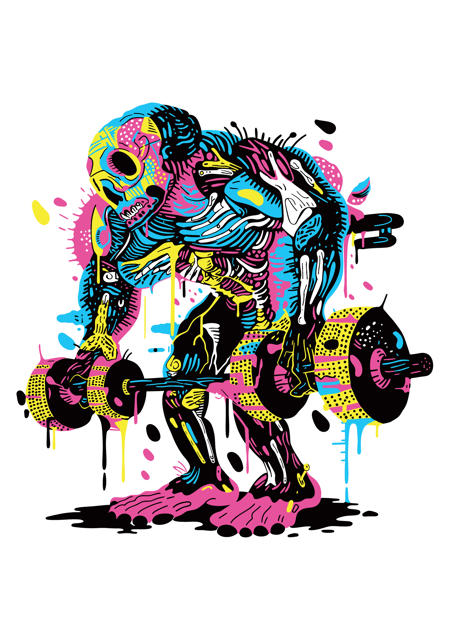 Noponies screen print V1