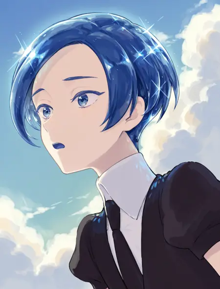 Benitoite | Houseki No Kuni/Land Of The Lustrous