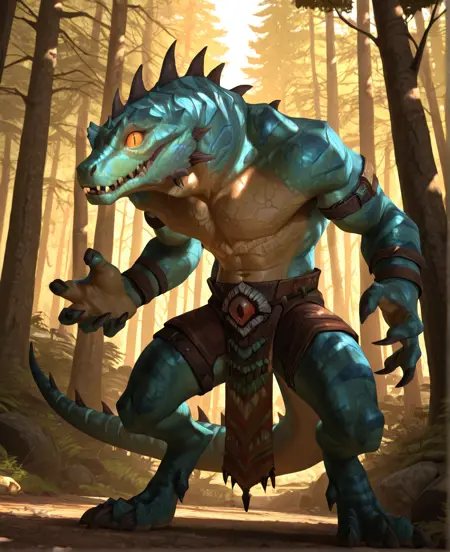 Saurok for [Illustrious|PonyXL]