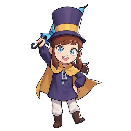 [PonyXL + Illustrious + 1.5] A Hat In Time - Hat Kid Illustrious