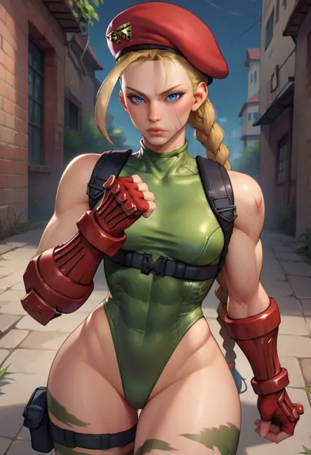 Cammy SF6 (NSFW/SFW) SDXL LORA (PONY)