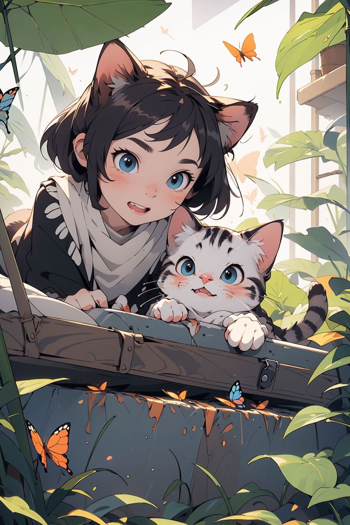 猫猫/Cute cat /midjourney style cat  Lora image by ChaosOrchestrator