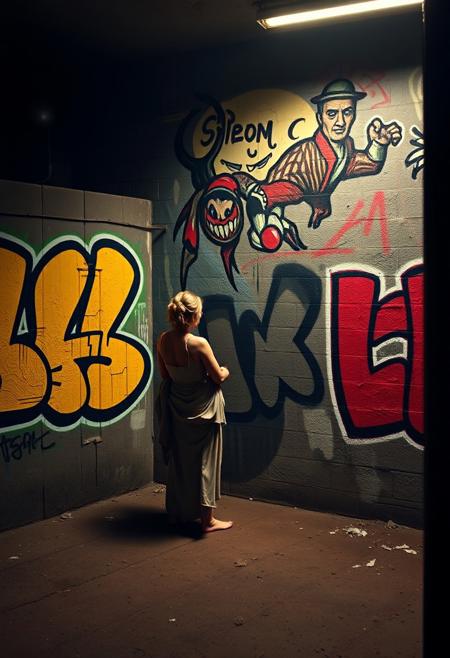 transcendent atmospheric render traditional rangy Martyr, Hilarious graffiti trending_on_Pixiv at fallout shelter sex appeal hd video capture sturdy curvaceous Leo, Up_to_here positivism trending_on_Artsy at prison