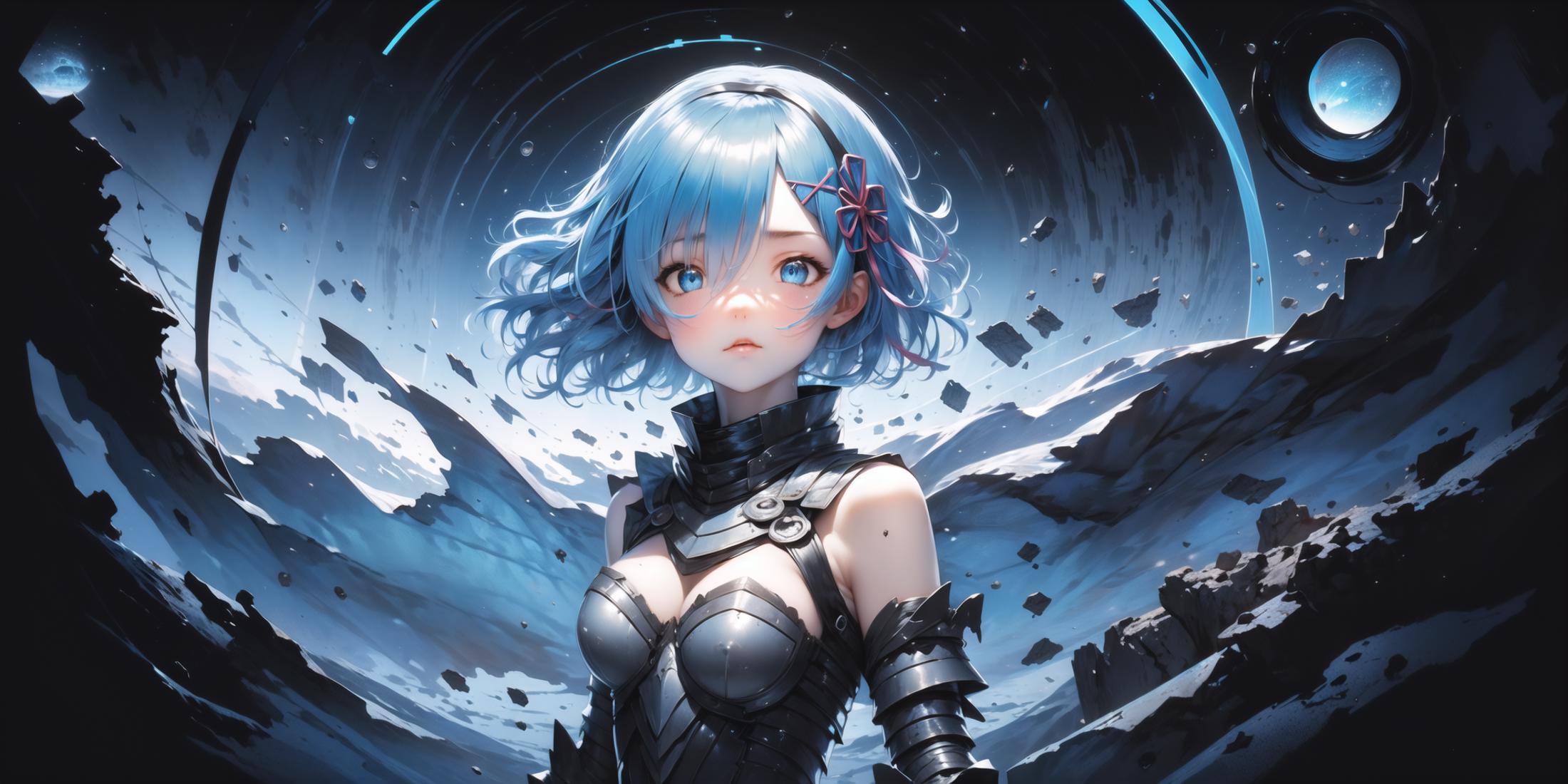Rem | Re:Zero | Extended Character LoRA image by Anzhc