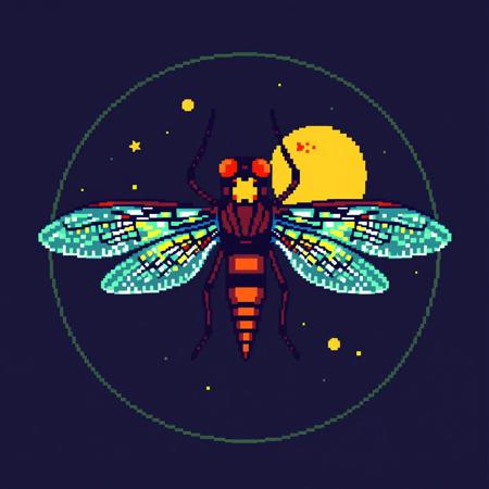 firefly pixel art