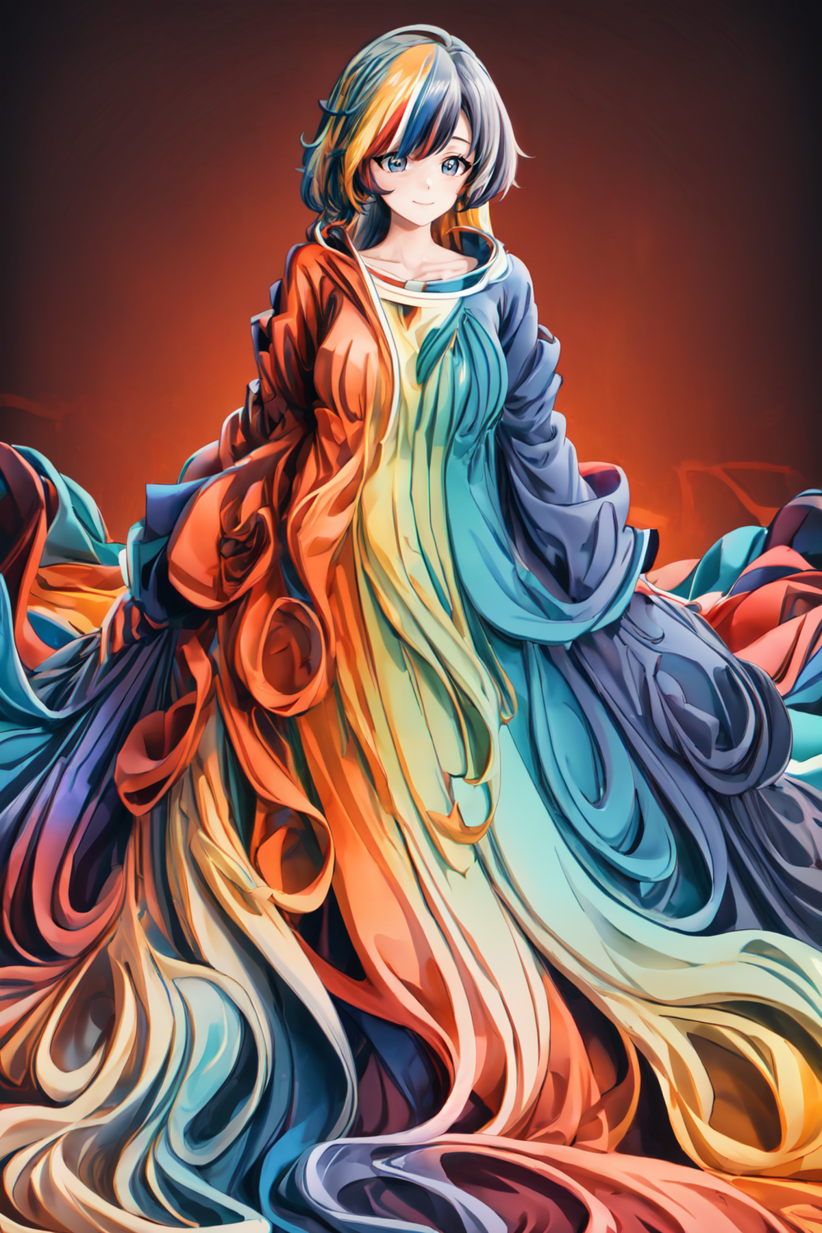 Rainbow Layer Dress image by anonymoose1234