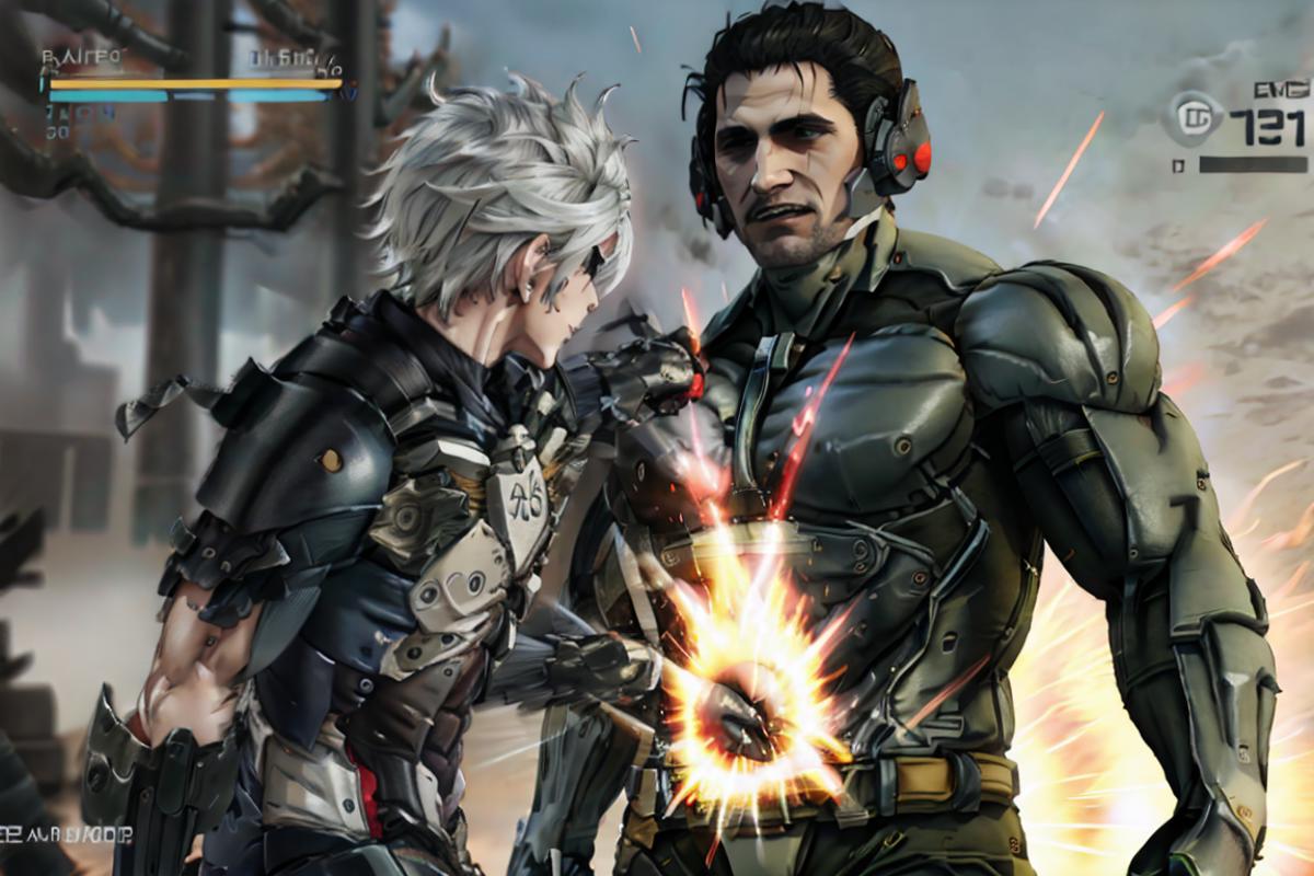 Raiden [Metal Gear Rising] 「LoRa」 image by kurenokun100